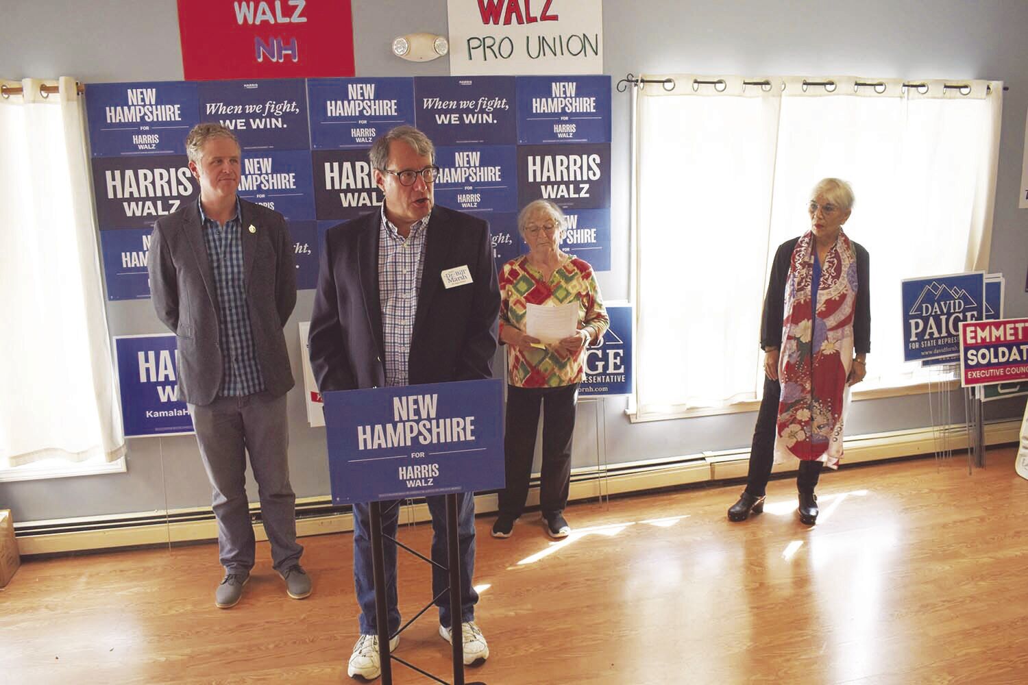 Marsh blasts Trump, champions the ACA